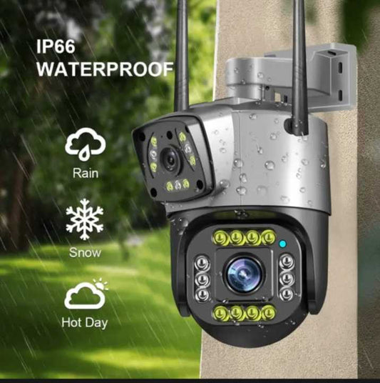 WIFI Dual Lenz Outdoor Waterproof 4MP camera