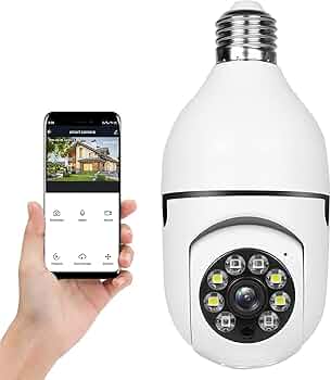 WiFi Smart Bulb Camera