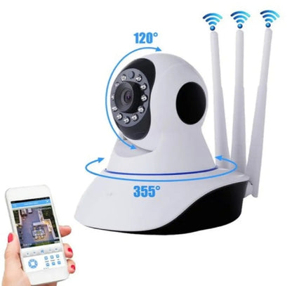 WIFI SMART 360 DEGREE ROTATION 3 ANTINA Camera