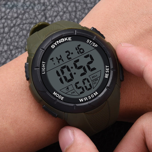 Multifunctional digital watch men