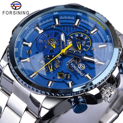 Stainless Steel Men Automatic Wrist Watch